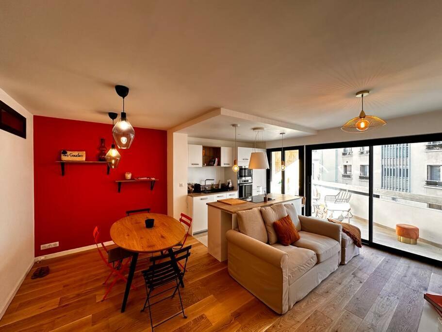Pepite Coeur 7Eme Tout Confort - Clim - Parking Marseille Luaran gambar